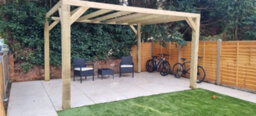 "NLC(DRIFFIELD)LIMITED Nlc Wooden Box Pergola 3M X 2.4M (9'10"" X 7'10"") With Tanalised Timber" - thumbnail 2