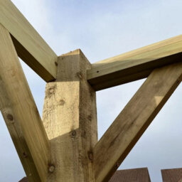 "NLC(DRIFFIELD)LIMITED Nlc Wooden Box Pergola 3M X 2.4M (9'10"" X 7'10"") With Tanalised Timber" - thumbnail 9