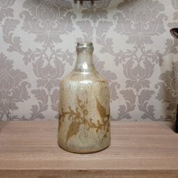 Minster 11 Inch Decorative Vase - Antique Silver Glass - L17 X W18 X H28 Cm - thumbnail 4
