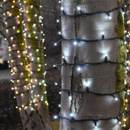 Festive Lights - Connectpro 5M White Outdoor Ip65 Connectable Led Christmas Fairy String Lights - With Plug - thumbnail 3