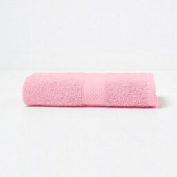 Homescapes Turkish Cotton Pink Hand Towel - thumbnail 4