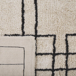 Beliani Rug Turhal Beige 160 X 230 Cm Cotton - thumbnail 4