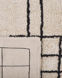 Beliani Rug Turhal Beige 160 X 230 Cm Cotton - thumbnail 5