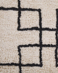 Beliani Rug Turhal Beige 160 X 230 Cm Cotton - thumbnail 6