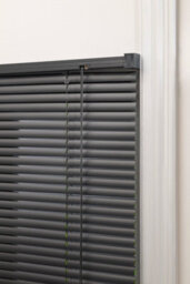 Lister Cartwright 25mm Pvc Venetian Blinds Windows Easy Fit Child Safety Included (Dark Grey, 180 Cm Width X 160 Cm Drop) - thumbnail 7