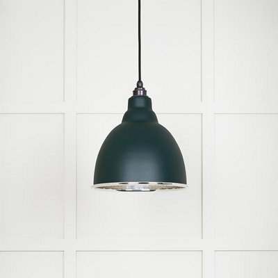From the Anvil Hammered Nickel Brindley Pendant In Dingle - image 1