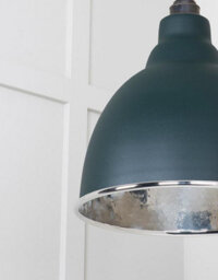 From the Anvil Hammered Nickel Brindley Pendant In Dingle - thumbnail 6