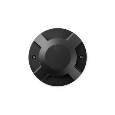 Luminosa Lighting Luminosa Loth Outdoor Led Recessed Ground Light Black 4X 3W 3000K Ip67 - image 1