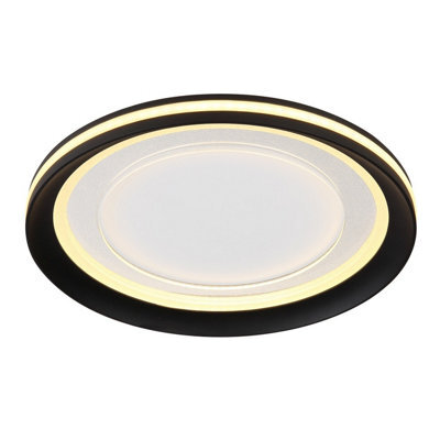 Luminosa Lighting Luminosa Clarino Integrated Led Semi Flush Ceiling Light White Led 3000K - image 1