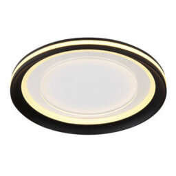 Luminosa Lighting Luminosa Clarino Integrated Led Semi Flush Ceiling Light White Led 3000K