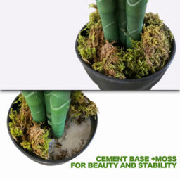 Costway 180Cm Realistic Artificial Wistera Flower Tree Fake Greenery Plants Potted Plant - thumbnail 5