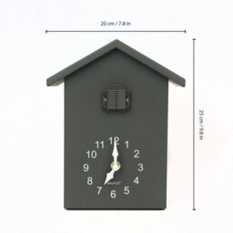 Walplus Cuckoo Clock With Four Working Bird And Pendulum - Elegant Bird Clock For Wall Decor, Classic Cookoo Clock - 25Cm X 20Cm - thumbnail 6