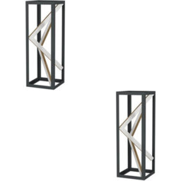 Loops 2 Pack Stylish Modern Black And Gold Table Lamp For Indoor Home Décor - thumbnail 1
