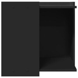 Walplus Black Cat Litter Box Enclosure 53X53X51 Cm Engineered Wood - thumbnail 5