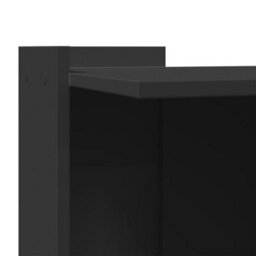 Walplus Black Cat Litter Box Enclosure 53X53X51 Cm Engineered Wood - thumbnail 7
