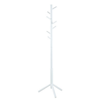 Furniture To Go Bremen Coat Stand In White Lacquered Rubberwood - image 1