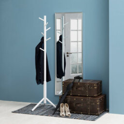 Furniture To Go Bremen Coat Stand In White Lacquered Rubberwood - thumbnail 2