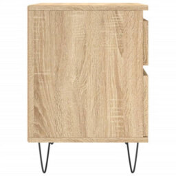 Berkfield Bedside Cabinets 2 Pcs Sonoma Oak 40X35X50 Cm Engineered Wood - thumbnail 8