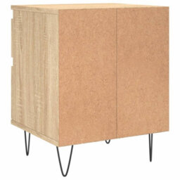 Berkfield Bedside Cabinets 2 Pcs Sonoma Oak 40X35X50 Cm Engineered Wood - thumbnail 9