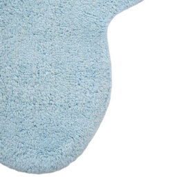 Beliani Kids Rug Hodka  Light Blue 80 X 120 Cm Cotton With Cushion - thumbnail 7