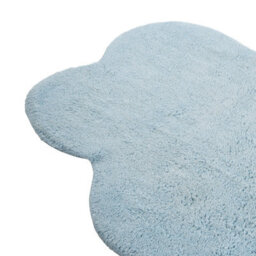 Beliani Kids Rug Hodka  Light Blue 80 X 120 Cm Cotton With Cushion - thumbnail 6