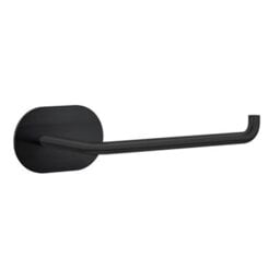 Beslagsboden - Toilet Roll Holder. Self-Adhesive. Black. Length 160 mm.