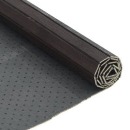 Berkfield Rug Rectangular Dark Brown 100X500 Cm Bamboo - thumbnail 5