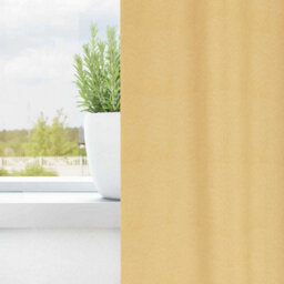 Walplus Curtains With Curtains 2 Pcs Beige Polyester - thumbnail 3