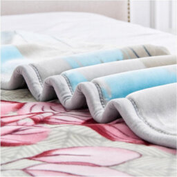 Gc Gaveno Cavailia Super Soft Jasmine Heavy Weight Blanket For Sleep 4Kg - Reversible Flower Weighted Bed Blanket 200X240Cm - thumbnail 6