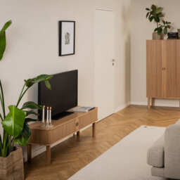 Furniture To Go Langley 2 Door Tv Unit In Oak Effect - thumbnail 5