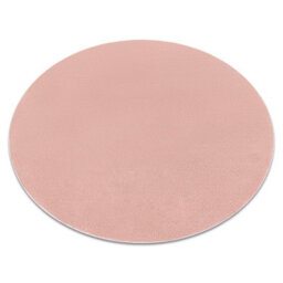 RugsX Modern Washing Carpet Lindo Circle Pink, Anti-Slip, Shaggy  Circle 100 Cm - thumbnail 4