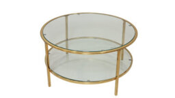 Q&p Furniture Clio Round Coffee Table - thumbnail 1