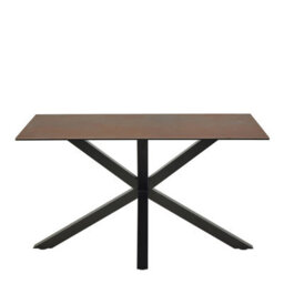 Furniture To Go Heaven Dining Table With Ceramic Rusty Brown Top Includes 4 Dean Beige Swivel Dining Chairs (L) 135Cm Seats Up To 4 - thumbnail 3