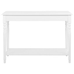 Beliani Cottage Console Table Tobago White - thumbnail 7
