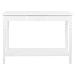 Beliani Cottage Console Table Tobago White - thumbnail 6