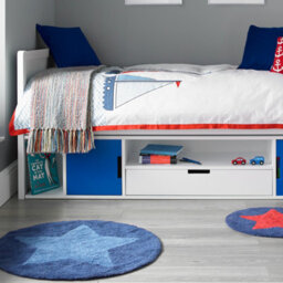 Vancouver Cabin Bed Frame Only - Blue - thumbnail 3