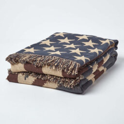 Homescapes Cotton Union Jack Flag Throw, 125 X 150 Cm - thumbnail 6