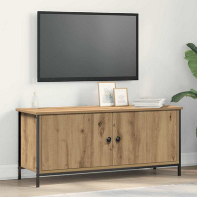 Berkfield Tv Stand - Artisan Oak Artisan Oak Engineered Wood 102 X 35 X 45 Cm - image 1