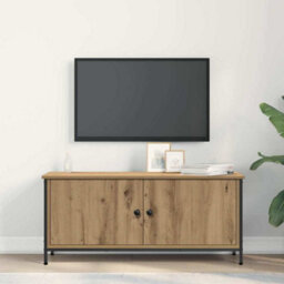 Berkfield Tv Stand - Artisan Oak Artisan Oak Engineered Wood 102 X 35 X 45 Cm - thumbnail 4