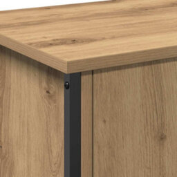 Berkfield Tv Stand - Artisan Oak Artisan Oak Engineered Wood 102 X 35 X 45 Cm - thumbnail 9