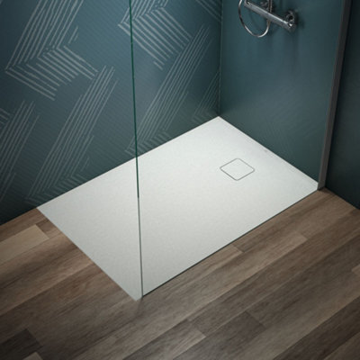 Ideal-Standard Ideal Standard Ultra Flat Evo Rectangle 35mm Shower Tray In Silk White With Waste 1200 X 800mm - image 1