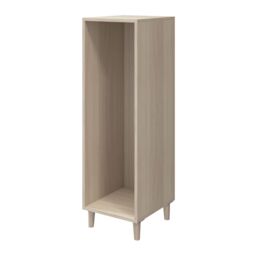 GoodHome Atomia Freestanding Matt White Oak Effect 6 Drawer Chest (H)1225mm (W)375mm (D)450mm - thumbnail 3