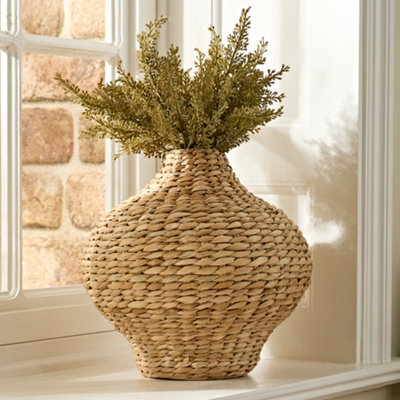 Dibor Traditional Pot Bellied Home Decor Flower Vase - image 1