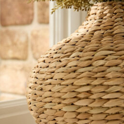 Dibor Traditional Pot Bellied Home Decor Flower Vase - thumbnail 3