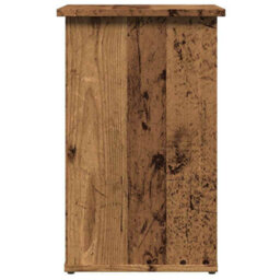 Berkfield Sideboard Old Wood 35X35X55 Cm Engineered Wood - thumbnail 5