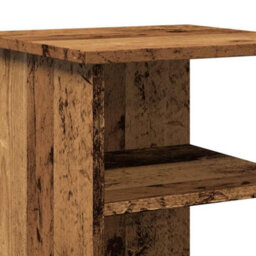 Berkfield Sideboard Old Wood 35X35X55 Cm Engineered Wood - thumbnail 7
