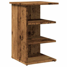 Berkfield Sideboard Old Wood 35X35X55 Cm Engineered Wood - thumbnail 2