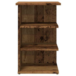 Berkfield Sideboard Old Wood 35X35X55 Cm Engineered Wood - thumbnail 4