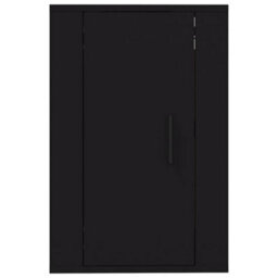 Berkfield Wall Mounted Tv Cabinets 2 Pcs Black 40X34.5X60 Cm - thumbnail 6