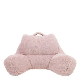 Icon Cuddle Cushion And Kids Kingston Rabbit Faux Fur Classic Bean Bag, Rose Dust - thumbnail 5